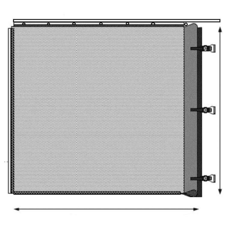 Windbreekgaas schuifsysteem