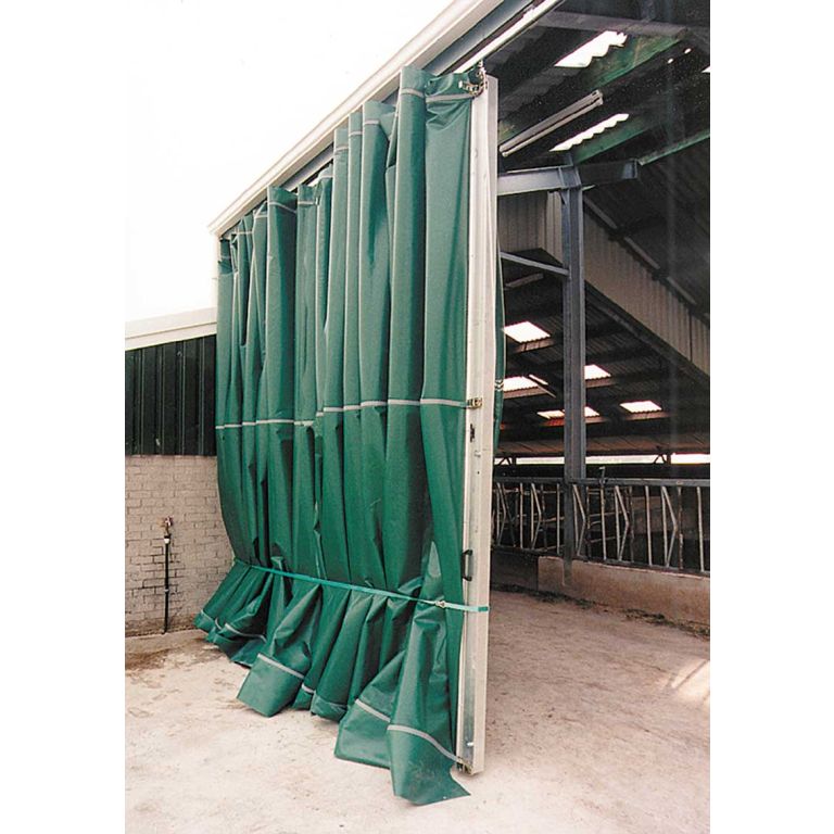 Trackscreen windbreekgaas schuifgordijn