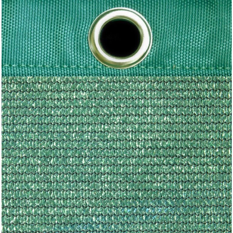 Windbreekgaas Pro Line groen met polyester band en zeilogen